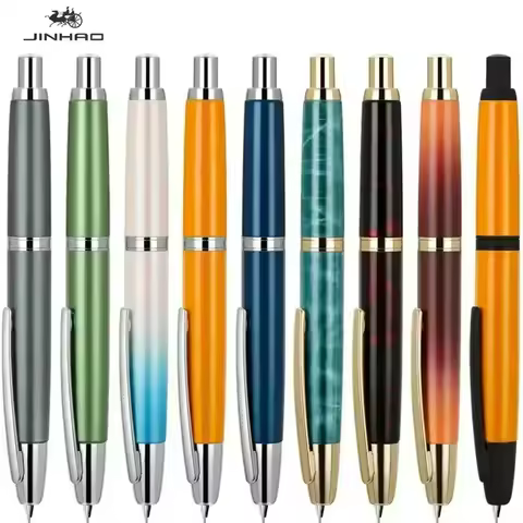 JINHAO 10 High Quality Best Elegant Pen EF/F Nib Luxury Metal Comfort Grip Durable Office Business L