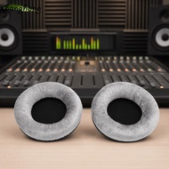 ZHANGHONG 2PCS Replacement Ear Pads, Memory Foam Velvet Noise Isolation Ear Cushions, 100mm Soft and