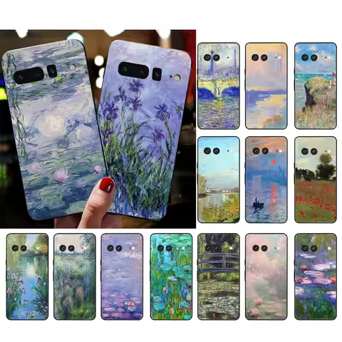 Phone Case For Google Pixel 10 Pro XL 9 Pro XL 9A 8 7 6 Pro Pixel 8A 7A 6A Pixel 8 7 6 5 Claude Mone