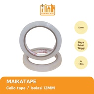 ISOLATION CELLO TAPE/ MAIKATAPE STATIONERY TAPE 12MM (1PCS)