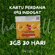 Kartu Perdana Indosat IM3 3GB 30 Hari Kuota Paket Data Internet