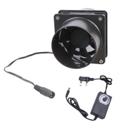 PCF* 8cm In Line Air Blower 12V 0 4A Ventilation Blower Ventilation Fan Bilge In Line