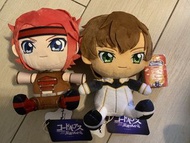 IIJAN store)Code Geass 反叛的魯路修 卡蓮&朱雀 中size公仔$250set