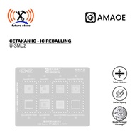 Amaoe U-SMU2 IC Mold BGA Reballing Stencil For Exynos CPU EXYNOS9610/9611/EXYNOS9609/EXYNOS850/3830/