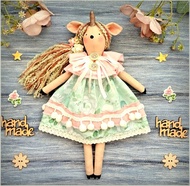 獨角獸娃娃-布娃娃-布娃娃布娃娃-毛絨娃娃-軟娃娃-傳家寶