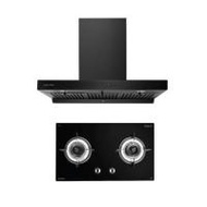 เตาฝัง+เครื่องดูดควัน LUCKY FLAME LGS9122+RG971T(B) (1299700)