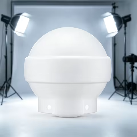 AK-R22 Silicone Diffusion Dome for Godox V1 V1Pro V100 AD100Pro AD200Pro H200R Flash Soft Light Modi