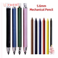ROXUL Mechanical Pencil, 2B/4B/6B/8B Pencil Refill Metal Automatic Pencil, Creative Drawing Writing 