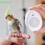 MXWANXI Bird Learning|Timer-Controlled Interactive Parrot Teach Talking, Teach Talking Playback Mult