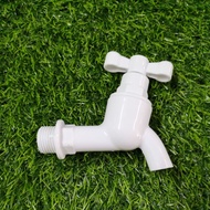 PVC BIB TAP WATER TAP HQ 15MM (1/2") PANCUR PLASTIK - BATHROOM GARDEN KITCHEN TOILET