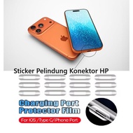 HP MOTOROLA [ Hansvano ] Connector Protector Sticker MOTO Edge 70 60hp Fusion 60 Pro/ Signature/ G45