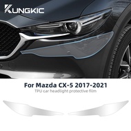 For Mazda CX-5 2017-2021 Car Headlight Protection Film PPF Rear View Mirror Film Exterior Accessorie