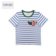 Chelsee เสื้อยืดคอกลม เด็กผู้ชาย แขนสั้น รุ่น 128073 ลายจระเข้ อายุ 1.5-10 ปี ผ้า 100%Cotton เสื้อผ้