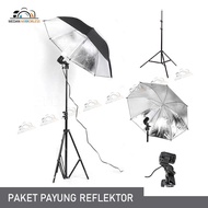 Photo Studio Reflector Umbrella Package - Lighting Umbrella Reflector Set Photo