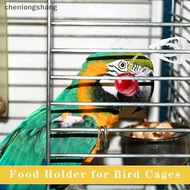 chenlongshang 1Pc Small Pet Bird Food Holder Parrot Fruits Vegetables Clip Cuttlefish Bone  Device Clamp Bird Cage Accessories EN