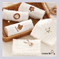 6 Layer Gauze Handkerchief Baby Newborn Soft Face Towel Sapu Tangan Bayi 30x30cm
