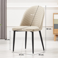 💎Perfect Furniture💎 เก้าอี้กินข้าว เก้าอี้เบาะ เก้าอี้มินิมอล เบาะหนัง เก้าอี้ทำงาน เก้าอี้พักผ่อน เ