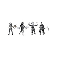 Fortnite Squad Mode Skull Squad (4 Pack) 4 Inch Action Figure Black FNT001
