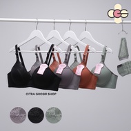 THIN FOAM BRA WITHOUT WIRE Fashion Bralette 3 HOOKS LAPARIS A11 Size 36 - 42 Art A11