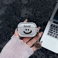 Street Wear Electroplating Smiley Face Suitable for AirPods 4th Generation Protective Case Apple 2/3