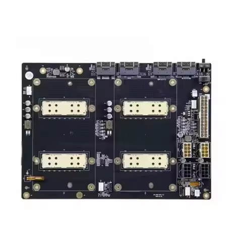 V100 Sxm2 Graphics Card 300g Integrated Nvlink Lite Dual Card Sxm2 Adapter Board Plx8749