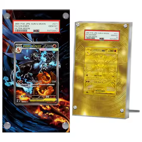 Display Case for Pokemon M2 Inferno X Charizard Card Extended Art Collection Card Extended Painting 