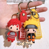 GANTUNGAN ACC GEMOY Keychain N4rut0 Kakashi Itachi Sakura Hinata Gaara Sasuke Chibi Bag Keychain