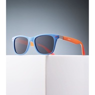 BONDI MATTE BLUE - VIOLET ORANGE FRAME - BLACK LENS SPEX