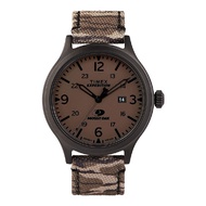 Timex TW2U20900 x Mossy Oak Expedition Scout นาฬิกาข้อมือผู้ชาย สีน้ำตาล