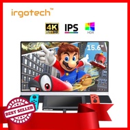 [ Local Ready Stocks ] IRGOTECH Portable Gaming Monitor 4K IPS  Monitor 15.6 inch ultra slim Portabl