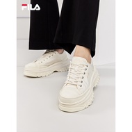 [Gao Yuanyuan Same Style] FILA FILA Women's Shoes Canvas Shoes Casual Sneakers White Shoes Sneakers 