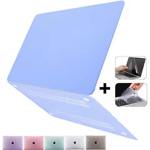 For Macbook Pro 16 14 13 Case M5 Max M4 M3 M2 2025 2024 2023 2022 Matte Laptop Case Air M1 Intel For