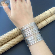 NKSFX Wide Cuff Bracelet Accessories Open Bracelet Open Bangle Wide Cuff Bangle