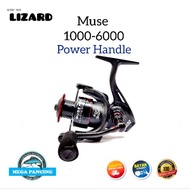 Lizard Muse Fishing Reel 1000-6000 Power Handle