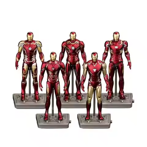ZD Original Toys Iron Man MK1MK2,MK3, MK4, MK5,MK6 MK42, MK43, MK85 4-inch Action Collectible Figure