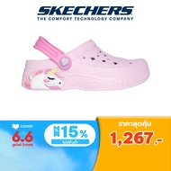 Skechers สเก็ตเชอร์ส รองเท้าเด็กผู้หญิง Girls Unicorn Dreamer Foamies Shoes - 308400L-LTPK Eva Foamies Hanger Optional Lights