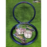 ♞,♘RIM SET YAMAHA MIO I 125 (M3) / MIO SOUL I 125 GT 17s HUB SET - RIM SET - SPOKES SET THAILAND MA