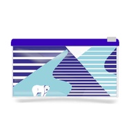 PLB-Zip bag: Polar Bear Zipper PVC bag-S/20Wx10H cm.