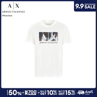 AX Armani Exchange เสื้อยืดผู้ชาย รุ่น AX 6DZTHF ZJH4Z1116 - สีออฟไวท์