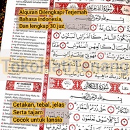 ALQURAN MURAH LANSIA EXTRA BESAR AL QURAN MUSHAF TERJEMAHAN JUMBO A3