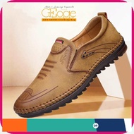 GEOGE^Ks%Mens:Oi_leather%If:shoes,_Rb%loafers:Y^topsider$n/shoes,^w$casual/W^black brown men's shoes