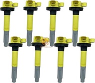 HLZ PRODUCT Set of 8 HIGH PERFORMANCE Ignition Coil Pack Compatible with Ford F-150 F150 Mustang V8 