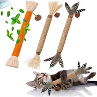 Cat Toys 3Pack Silvervine Chew Stick Kitten Treat Catnip Toy Kitty Natural Stuff Catnip Matatabi for