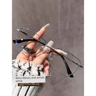 cermin mata spek mata rabun jauh Pure Desire Sven Style Ultra-Light Square Frame Myopia Glasses Fema