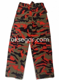 Kadet Bomba Long Pants Celoreng(Uniform Kokurikulum Seluar Kadet Bomba)