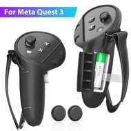 VR Handle Silicone Case for Meta Quest 3 Controller Protective Cover with Battery Compartment Opening for Quest 3 Accessories