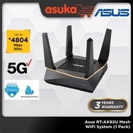 Asus RT-AX92U Mesh WiFi System (1 Pack) AX6100 AiMesh Wireless Router AX92U RTAX92U