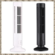 Tower Fan Mini Desktop Bladeless Fan Student Office Home Vertical Desktop Fan Suitable for Home Offi