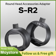 maystoree-my Upgraded On-Camera Flash Round Head Accessories Adapter Mount for Godox AD200 AD200Pro 