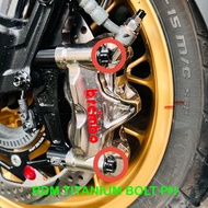 M10 Titanium Bolt bolts for brembo Caliper Stylema, M4 GP4 Rb,Rs,Rx,Ms and 484,M5,M6,M7 Sold 2pcs